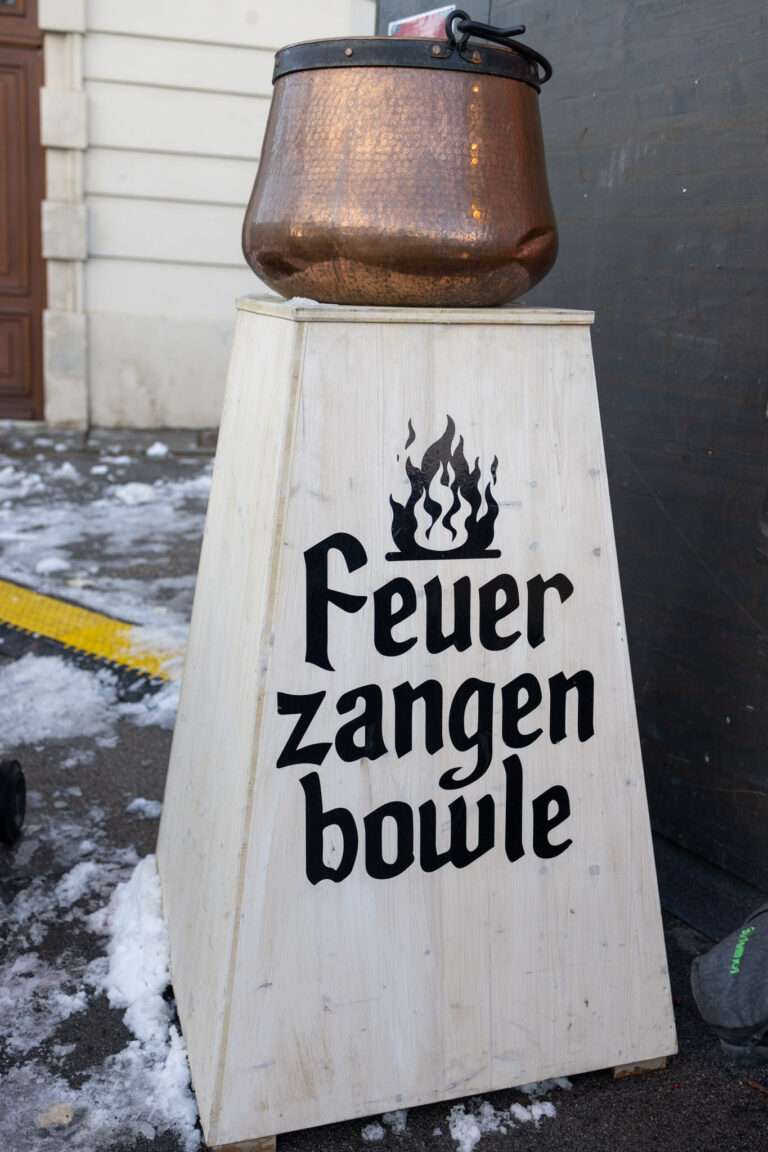 Wiener Feuerzangenbowle Kessel Belvedere