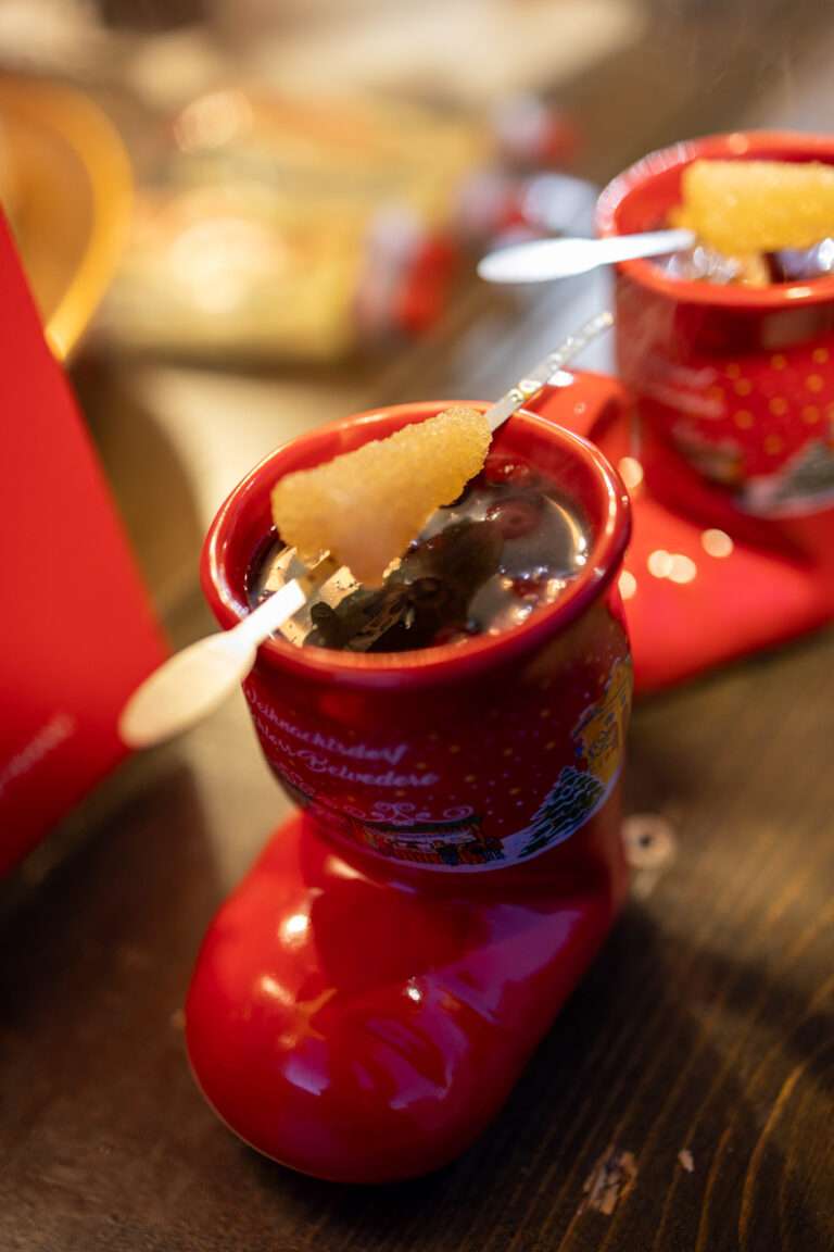 Wiener Feuerzangenbowle Getränk Nahaufnahme